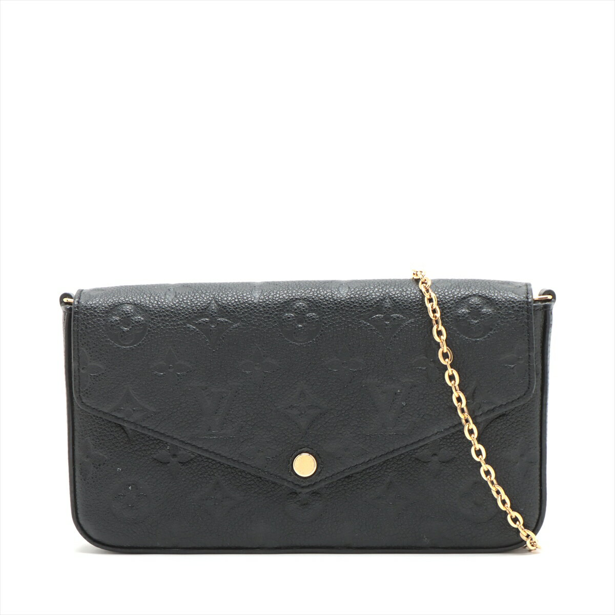 LOUIS　VUITTON/ルイ ヴィトン　モノグラム アンプラント ポシェット フェリシー M64064 RFID　ブラック クロスボディバック　【中古】のサムネイル