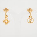 LOUIS VUITTON/ルイ ヴィトン ブックルドレイユ ブルーミング ピアス M64859 ロゴピアス 【中古】(4)