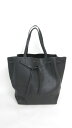 CELINE/セリーヌ カバファントム レザー トートバック ミディアム トートバッグ ブラック 本革 【中古】