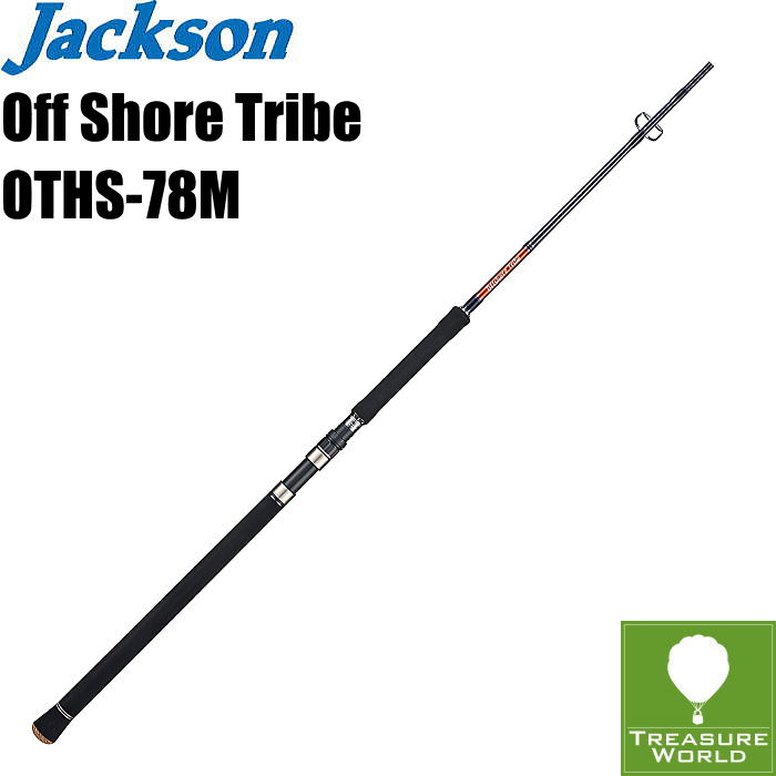 ●2023 New Model●★予約商品★Jackson (ジャクソン)Off Shore Tribe(オフショアトライブ)OTHS-78M【ボートキャスティングロッド】〔分類：ルアーフィッシング〕