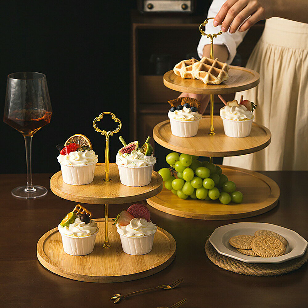 ケーキスタンド おしゃれで優雅なひととき ケーキスタンド 二段式 三段式 ティースタンド 小さい アフ..