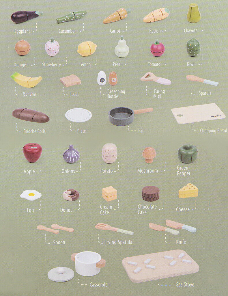 木製おままごとセット キッチン玩具 知育玩具 バースデー クリスマス 入園祝いプレゼント 男女兼用 親子遊び 収納付き