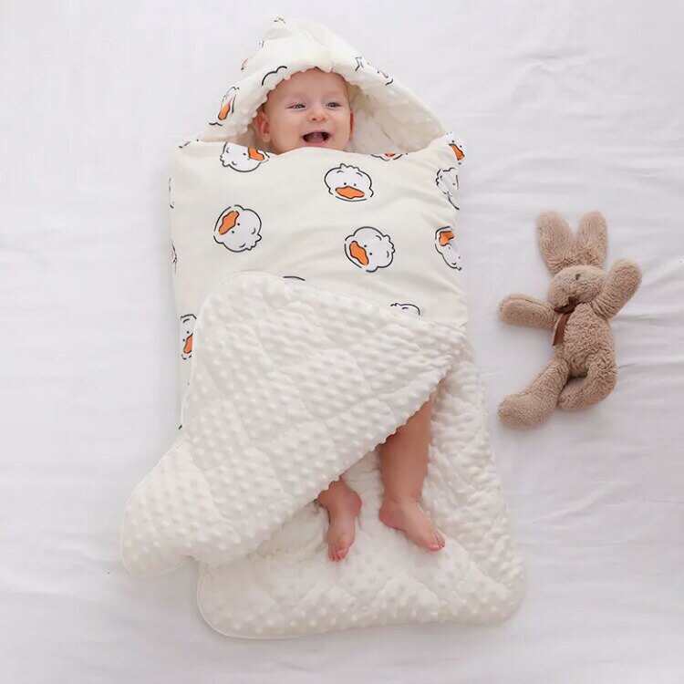 ベビー掛布団 洗える おくるみ 新生児用 秋冬用 コンパクト掛ふとん サイズ50cm 60cm 70cm 80cm 90cm 冷房対策 夜寝て布団を蹴飛ばす防止 男の子 女の子 寝癖対策 2