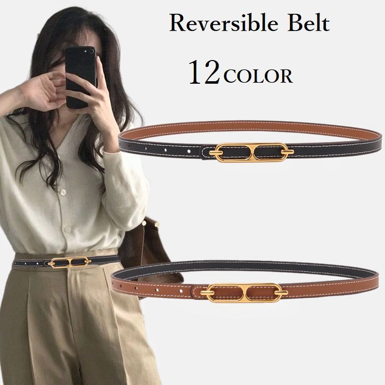 楽天市場】細ベルト リバーシブルの通販