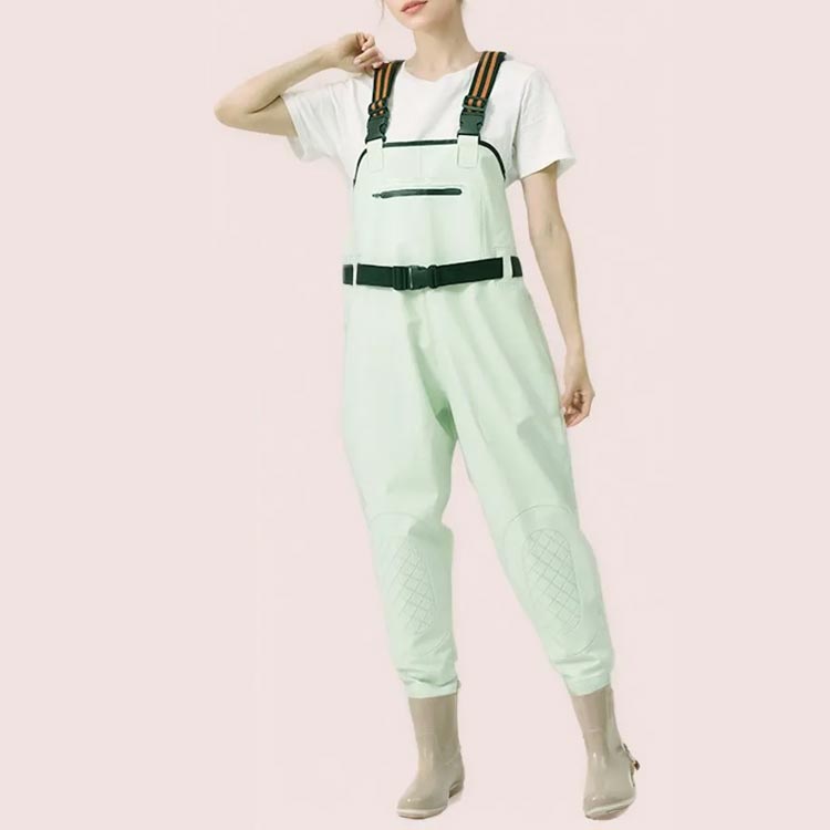 ウェーダー 女性用 胴付き長靴 完全防水 漁業 渓流釣り 農作業用 レインブーツ チェストハイウェーダー PVC素材 メンズ レディース対応 大きいサイズ 海釣り 釣り用スーツ オールシーズン tree0205-10007286 こうてん 楽天市場店 サンプル画像2