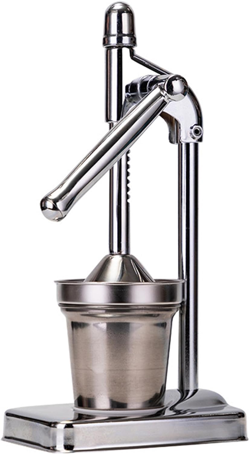 手動ジューサー レモン絞り器 【業務用 ステンレス鋼製】 果汁搾り器 取り外し可能 操作簡単 耐腐食性 ..