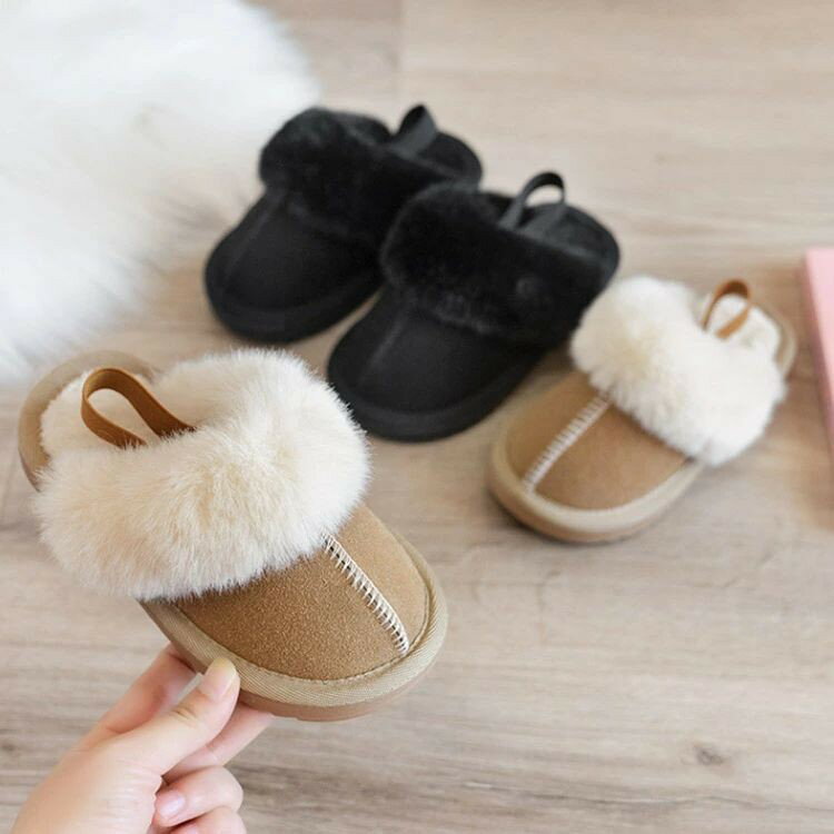 ムートン風 キッズ 男の子 もこもこ スリッパ 男女兼用 子供 滑り止め 暖かい 女の...