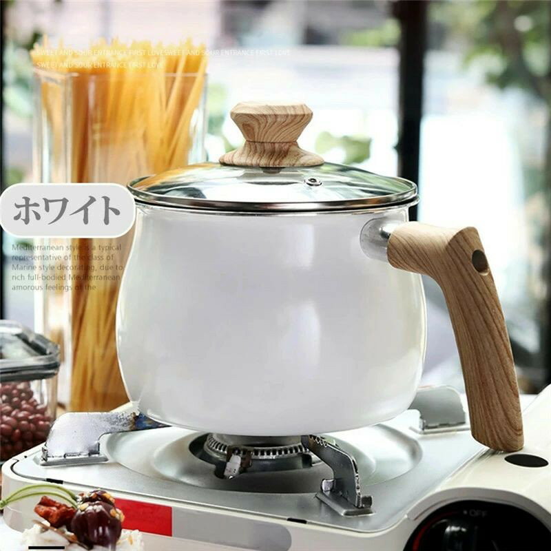 Rakuten - 片手鍋 鍋 なべ マルチポット フライパン 16cm 約2.4L (2~3人用) 4色 IH対応 ご飯鍋 ミルクパン 万能鍋 揚げ鍋 グリル鍋 ふっ素樹脂加工 透明ふた 一人暮らし 新生活 送料無料
