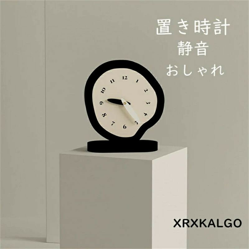 Mikimoto International - 置き時計 おしゃれ 静音 卓上時計 時計クロック 卓上飾り 新生活応援 音がしない 北欧 モダン 新築祝い ギフト 時計 引越し祝い お礼 祝い 結婚祝い ギフト電池
