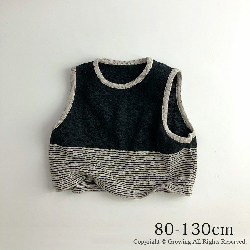 ニットベスト ベスト ニット ベビー服 子供服 男の子 女の子 ユニセックス 赤ちゃん ベビー キッズ ケ..