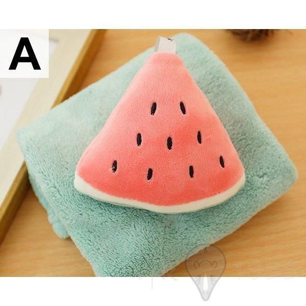 タオル 日用品雑貨 手芸 フェイスタオル 手拭きタオル ベビー キッズ フルーツ スイカ バナナ 梨 お花 ..