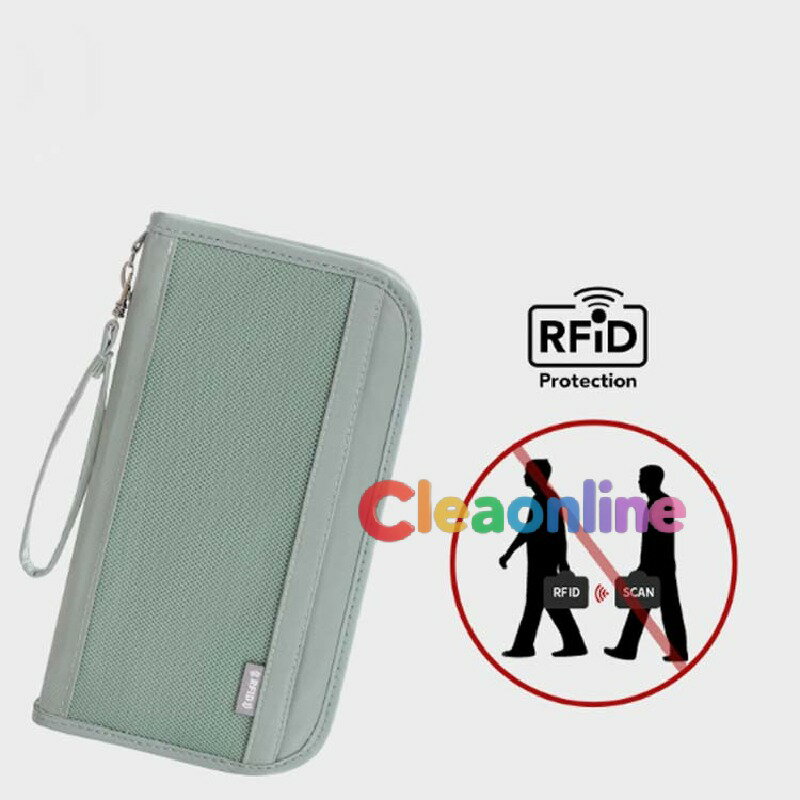 送料無料 パスポートケース スキミング防止 コンパクト パスポートカバー パスポート入れ 薄型 セキュリティポーチ バッグ 軽量 防水 航空券 旅券 家計簿 通帳ケース 家計 ポーチ エアーチケット搭乗券 旅行用品 ブラック ピンク グリーン 2