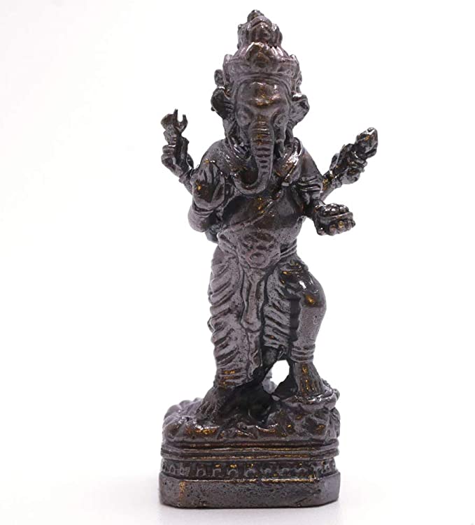 開運 ガネーシャ 阿修羅 アシュラ 真鍮製 置物 タイ 王国 製 お守り