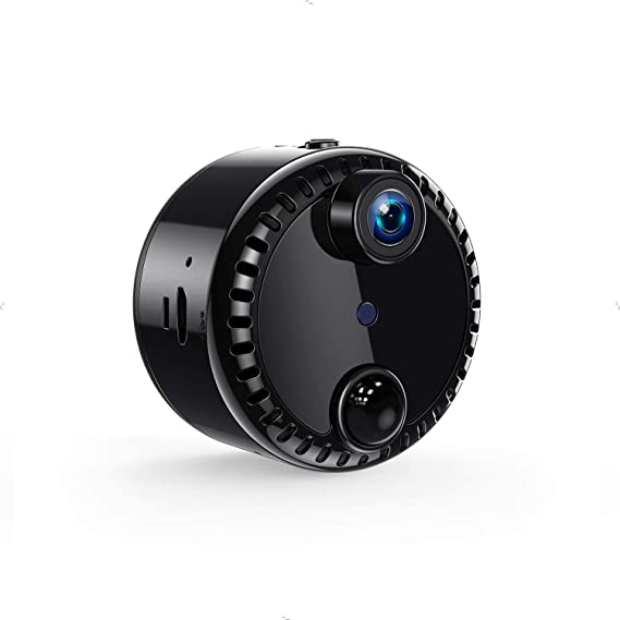 WIFI小型カメラ 4K HD超高画質防犯カメラ モーション検知人感センサー監視カメラ 赤外線暗視 ワイヤレス隠しカメラ 長時間録画録音 iOS/Android遠隔監視