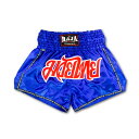 RAJA ムエタイパンツ キックボクシング ボクシング 総合格闘技 テコンドー 空手 トレーニング 部屋着 青 ブルー