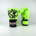 RAJA グローブ キックボクシング ボクシング 総合格闘技 テコンドー 空手 トレーニング ライトグリーン 8oz 10oz 12oz 14oz 16oz