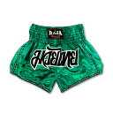 RAJA ムエタイパンツ キックボクシング ボクシング 総合格闘技 テコンドー 空手 トレーニング 部屋着 緑 グリーン