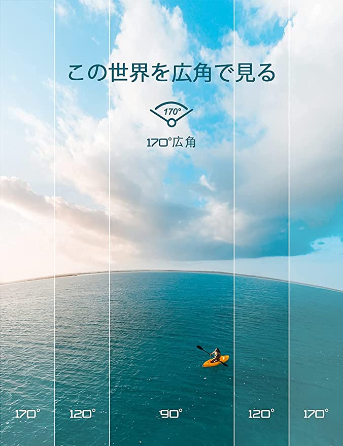 ��������󥫥�� 4K 2000������ SONY���󥵡� WiFi��� 40M�ɿ� [�᡼���� 1050mAh�Хåƥ꡼ ��⥳���դ� �ɿ�Хå��դ� 2������վ����� HDMI���� ���������꡼���å��դ� ���ݡ��ĥ���� ��������֥륫��� ���楫��� ���ȥ���� �г�170�ٹ��ѥ��