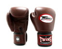 TWINS SPECIAL ボクシンググローブ 6oz 8oz 10oz 12oz 14oz 16oz ダークブラウン 茶 ボクシング/ムエタイ/グローブ/キッ...