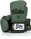 フェアテックス Fairtex カーキ　ボクシンググローブ 8 10 12 14 16 オンス 本革製 本場タイ産 トレーニング 格闘技 ムエタイ