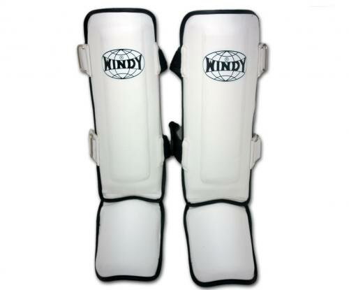 Windy ホワイト 白 レガース キックパット ウィンディ ムエタイ キックボクシング 総合格闘技 ボクシング 空手 テコンドー