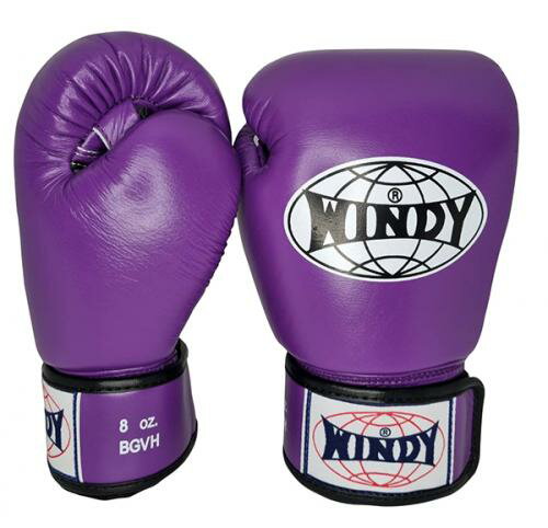 Windy グローブ　パープル　紫　 14oz ウィンディ　ムエタイ　キックボクシング　総合格闘技　ボクシング　空手　テコンドー