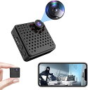 4k画質 WIFI機能付 長時間録画 256GB対応 1500mAhバッテリー内蔵 8時間録画 150°広角 動体検知 暗視機能 自動保存 USB充電 IOS/...