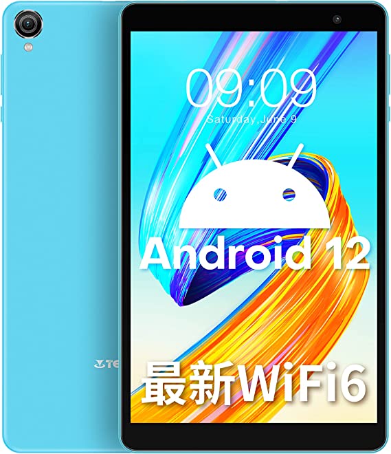 Android12 wifiモデルタブレットTECLAST P80Tタブレット,8インチ,RAM 3GB ROM 32G 1TB TF拡張,WiFi6 2.4G/5GHz,CPU 4コア1.5GHz,GMS認証 アンドロイド12,解像度1280×800 IPS,Type-C,Bluetooth5.0,4000mAh,デュアルカメラ,日本語取扱説明書付き,
