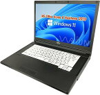 中古パソコン富士通 【Win11 Pro搭載】ノートPC A577/MS Office H&B 2019/15.6型フルHD/第7世代Core i5-7200U/wajunのWIFI/Bluetooth/HDMI/DVD-RW/8GB/256GB SSD (整備済み品)