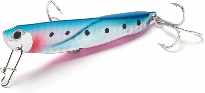 デュエル(DUEL) L-ブルー バブルジェット ポッパー 90～120mm 23.5～45g (青物)遠投 固定重心