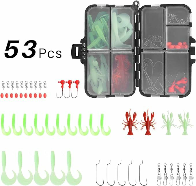 釣りセット 1.5m カーボン製 子供用 初心者 ベイトロッド 釣り竿 釣り入門 伸縮式 炭素繊維ロッド バス釣り 投げ釣り 釣り餌フック 入門セット ベイトロッド&スピンキャストリール&収納バッグ&釣りルアー53点付き