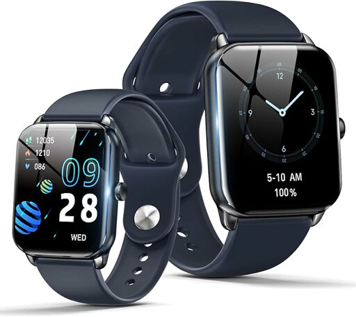 スマートウォッチ 活動量計 スポーツウォッチ 父の日 母の日プレゼント iPhone/Android対応 腕時計 長い待機時間 着信電話通知/Line/アプリ 長座注意 明るさ調整 敬老の日 (ブルー) スマートウォッチ 活動量計 スポーツウォッチ 父の日 母の日プレゼント iPhone/Android対応 腕時計 長い待機時間 着信電話通知/Line/アプリ 長座注意 明るさ調整 敬老の日 (ブルー)