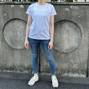 PETIT BATEAU プチバトー A06U3 STRAIGHT ROUND-NECK COTTON T-SHIRT 無地 A06U301200 白T Tシャツ レディース トップス【返品不可】