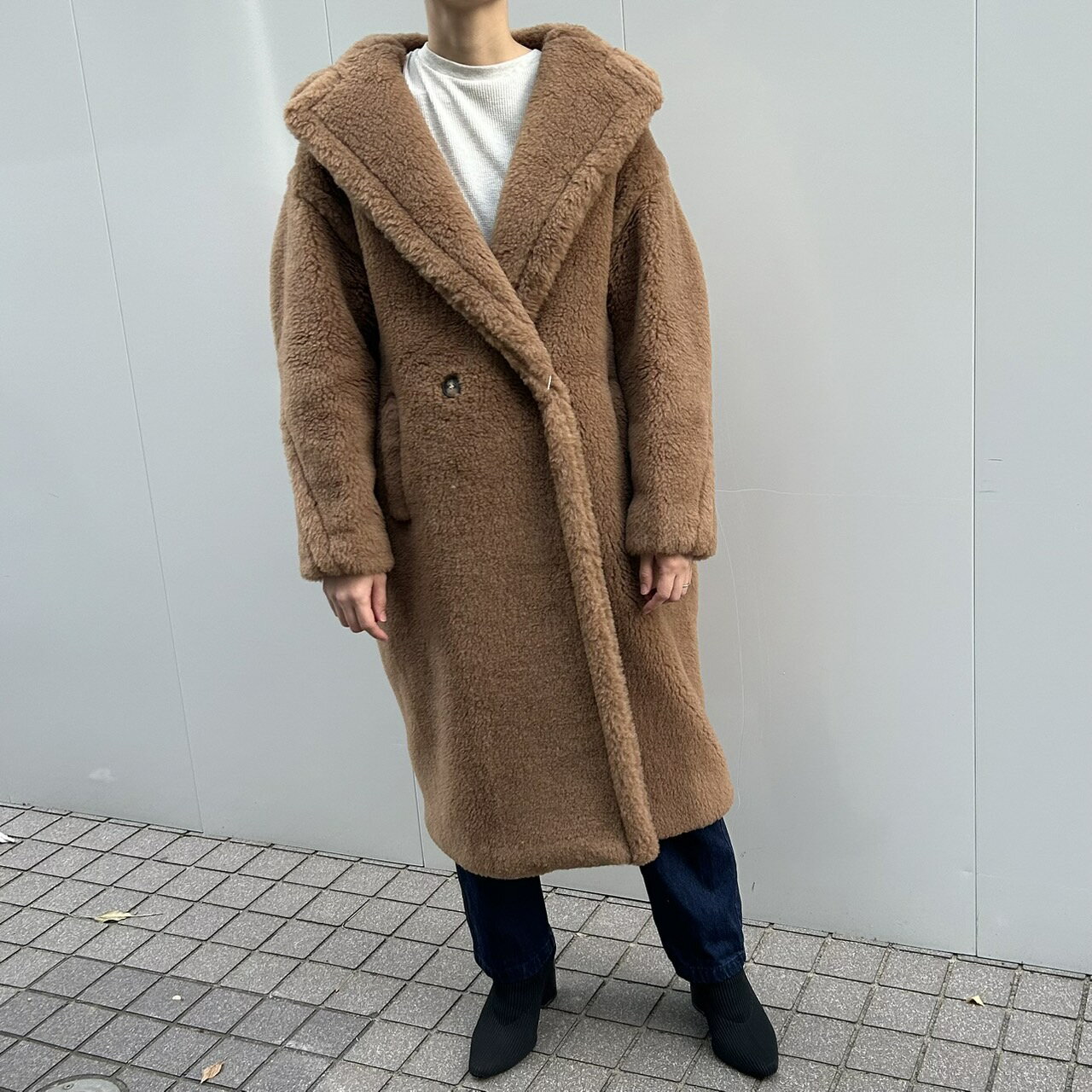MAX MARA マックスマーラ テディベア アイコン コート TEDDY レディース アウター コート ファーコート キャメル シルク 人気 お洒落 高級 上品 MAXMARAのサムネイル