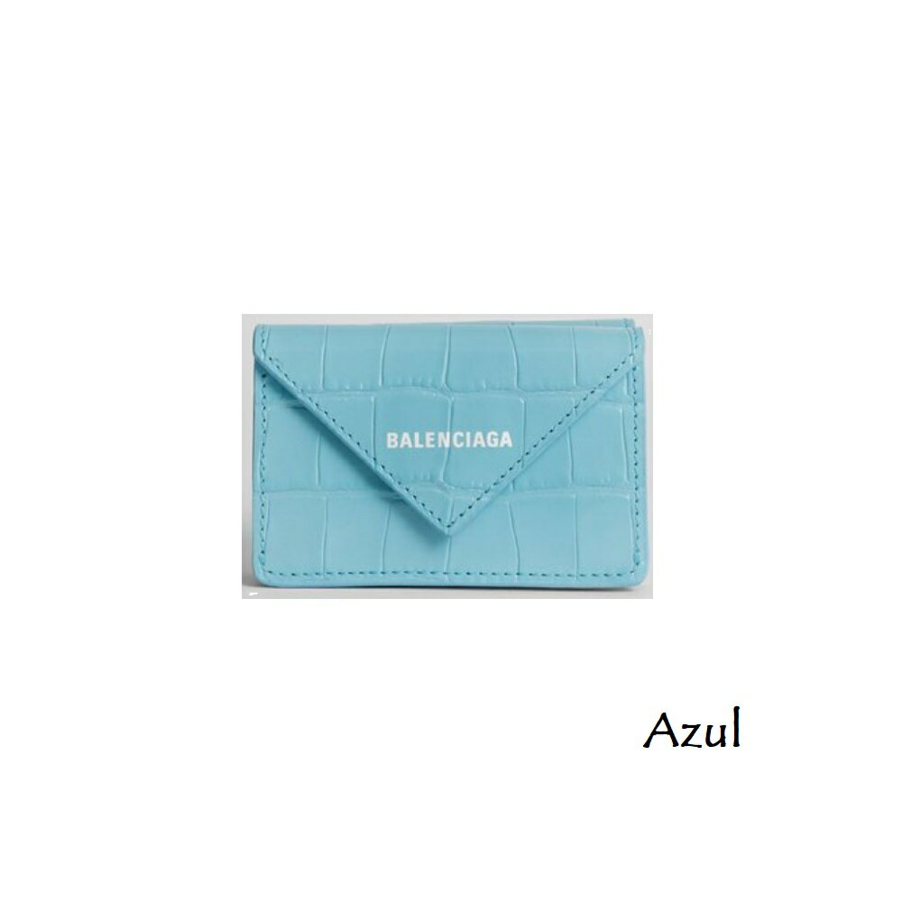 BALENCIAGA(バレンシアガ)3914462UD4NPAPIERMINIWALLETブランド財布折り紙ウォレット