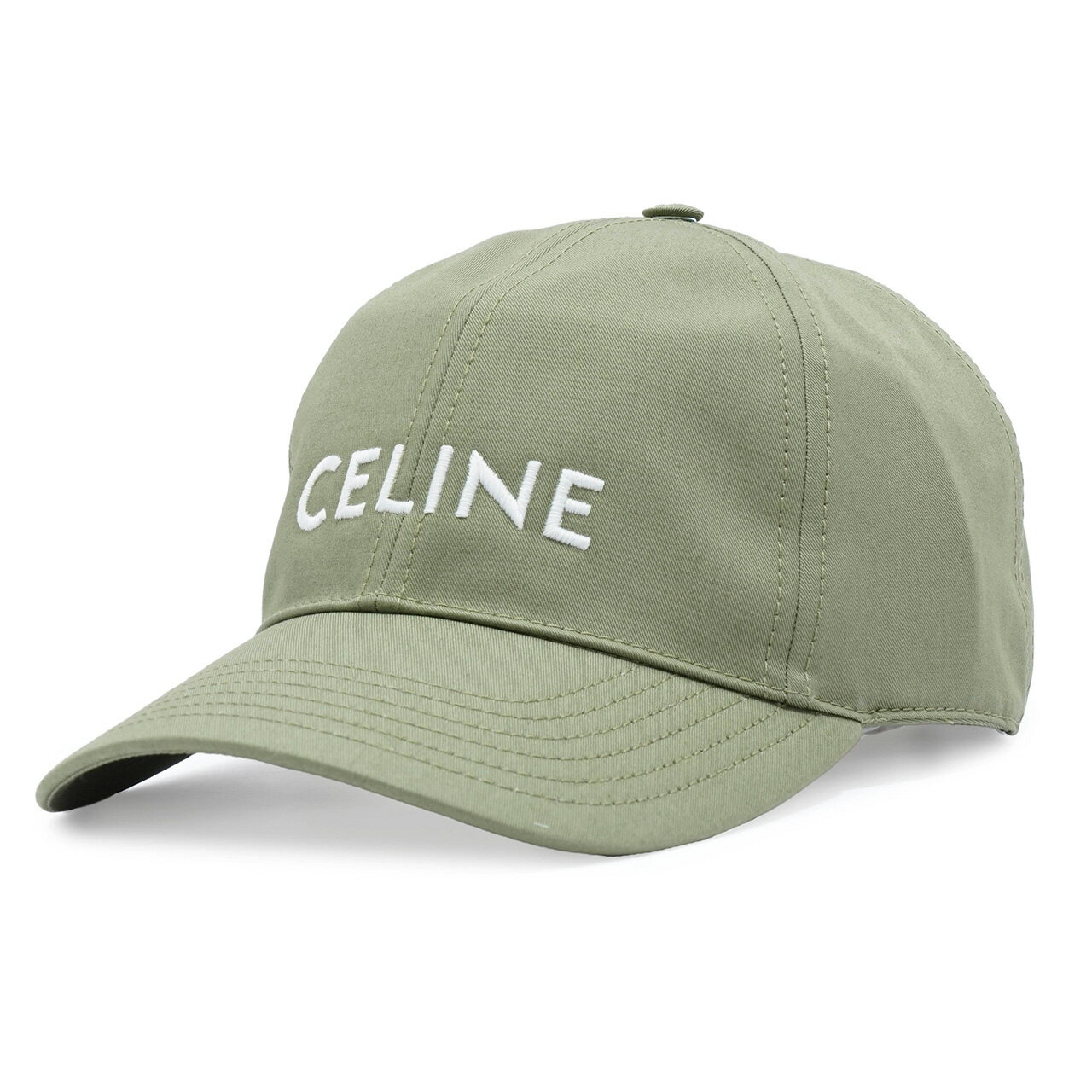 CELINE セリーヌ 2AUA1969P CELINE ベースボールキャップ コットン ギャバジン お洒落 メンズ レディース ユニセックスのサムネイル
