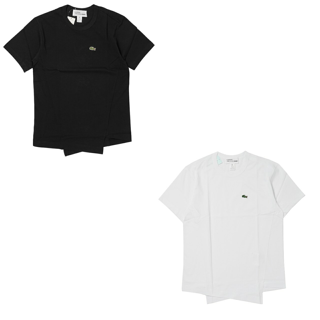 COMME des GARCONS SHIRT コムデギャルソン シャツ コラボ LACOSTE Tシャツ FL-T014 メンズ ユニセックス ラコステ 鰐 ワニ CDG 半袖