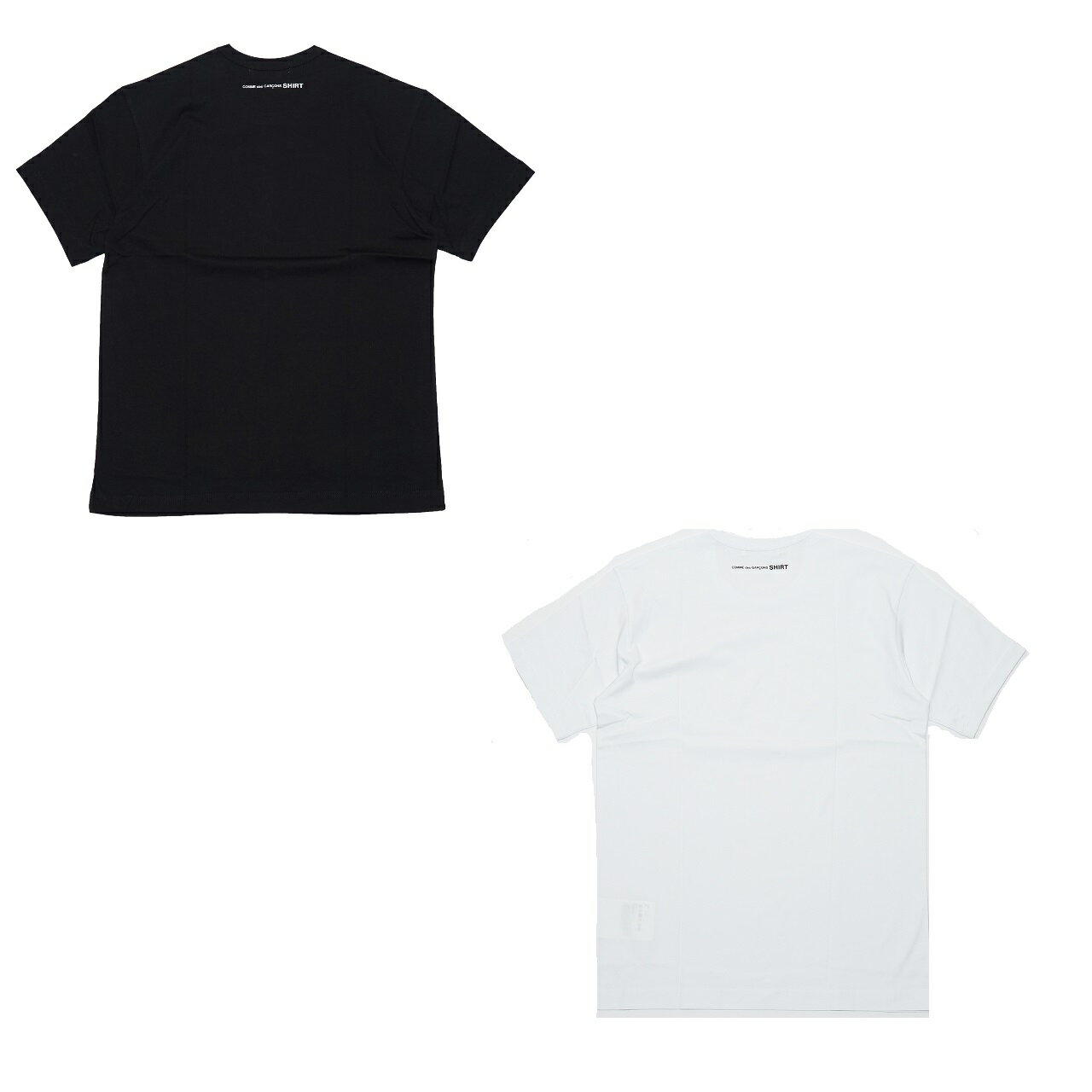 コムデギャルソンシャツ COMME des GARCONS SHIRT FI-T011 ロゴT コットン 半袖 ユニセックス ブランド T-SHIRT 半袖T ロゴT ホワイト 白 WHITE ブラック 黒 BLACK ギャルソン コムデギャルソンシャツ 新品 インポート