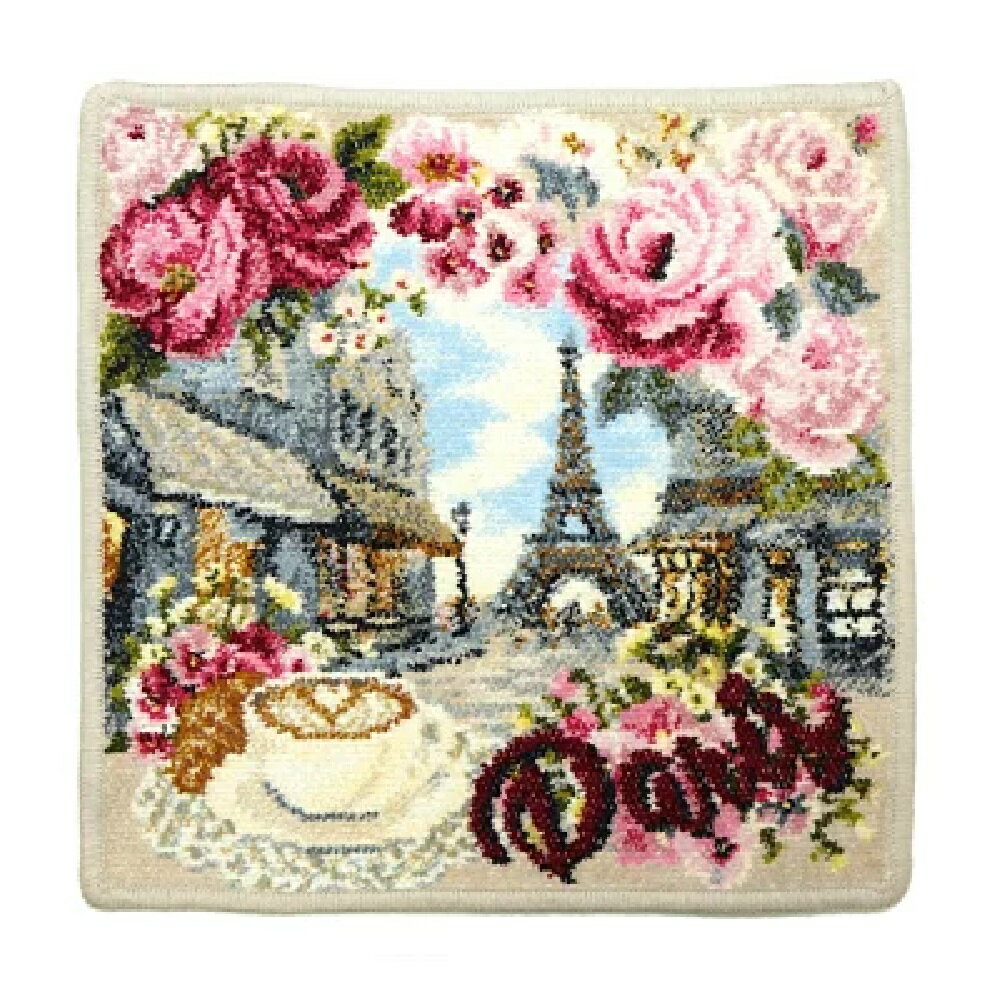 Rakuten - FEILER フェイラー ハンカチ 25cm×25cm ハンドタオル RUE DE PARIS パリ エッフェル塔