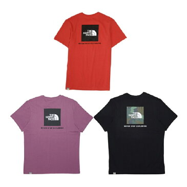 【楽天スーパーSALE】【返品不可】THE NORTH FACE ノースフェイス 2TX2 EUモデル EUライン MEN'S REDBOX T-SHIRT メンズ RED BOX TEE レッドボックス メンズ レディース ユニセックス 半袖 Tシャツ クルーネック アウトドア L XL ブランド ロゴ 赤 紫 黒 迷彩