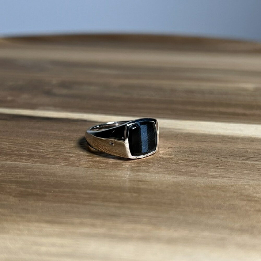 TOMWOOD トムウッド リング Kay Ring Blue Hawk Eye R74HKABH02S925 メンズ 天然石 指輪 メンズ ユニセックス アクセサリーのサムネイル
