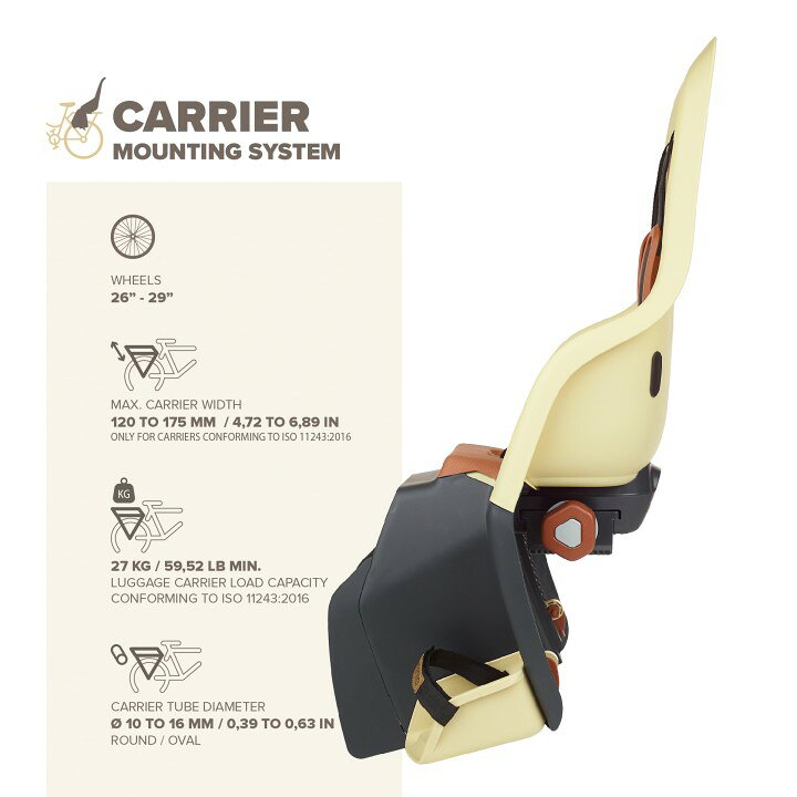 【送料無料】Minia for Carrier Galaxy Purple（後乗せ・キャリア取付タイプ）自転...