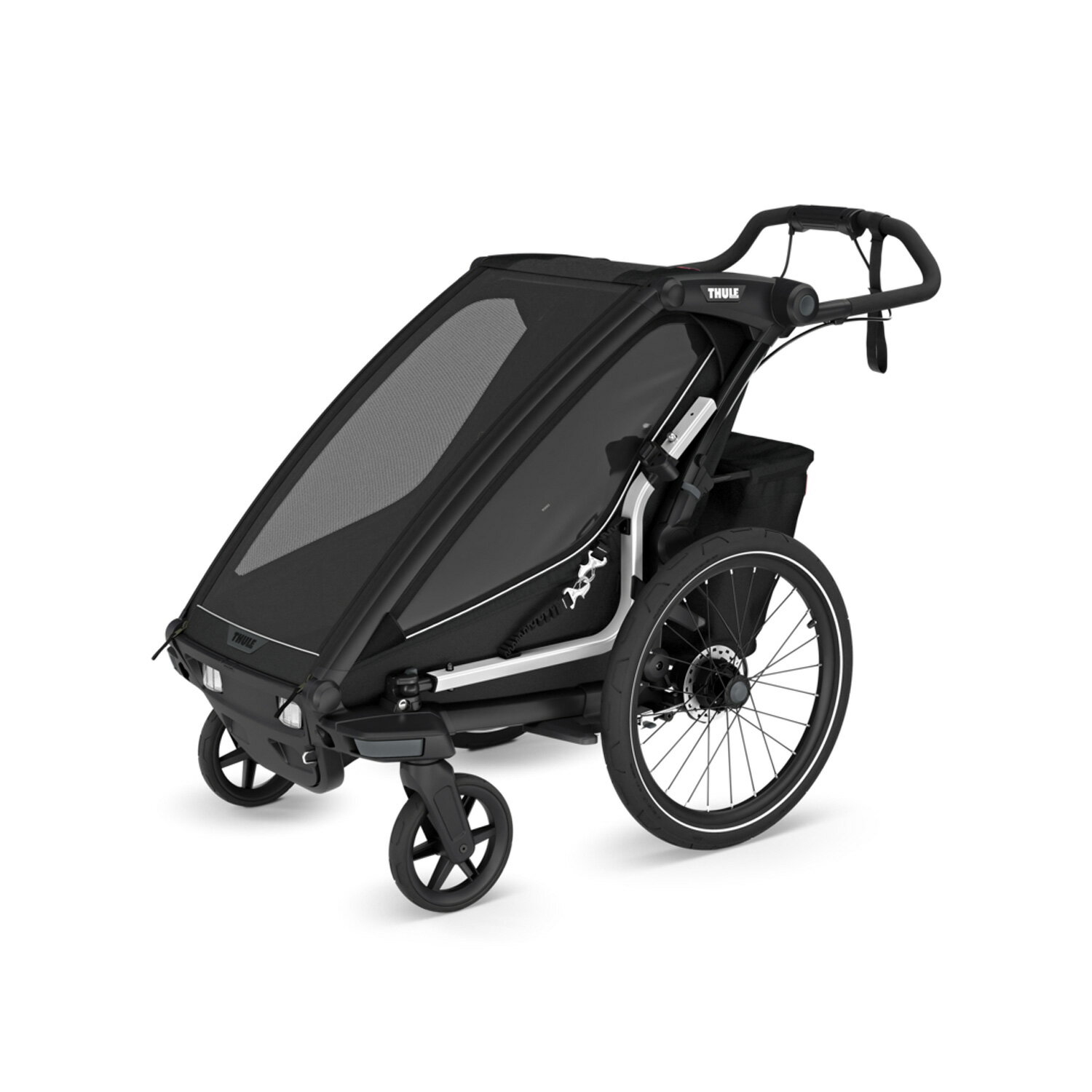 Thule Chariot Sport 2 single�ʥ����꡼ ����ꥪ�åȥ��ݡ���2���󥰥�˥�������ȥ졼�顼�ʥ��祮��/���˥�/�٥ӡ�����/���ȥ����顼�ˡ�����̵����