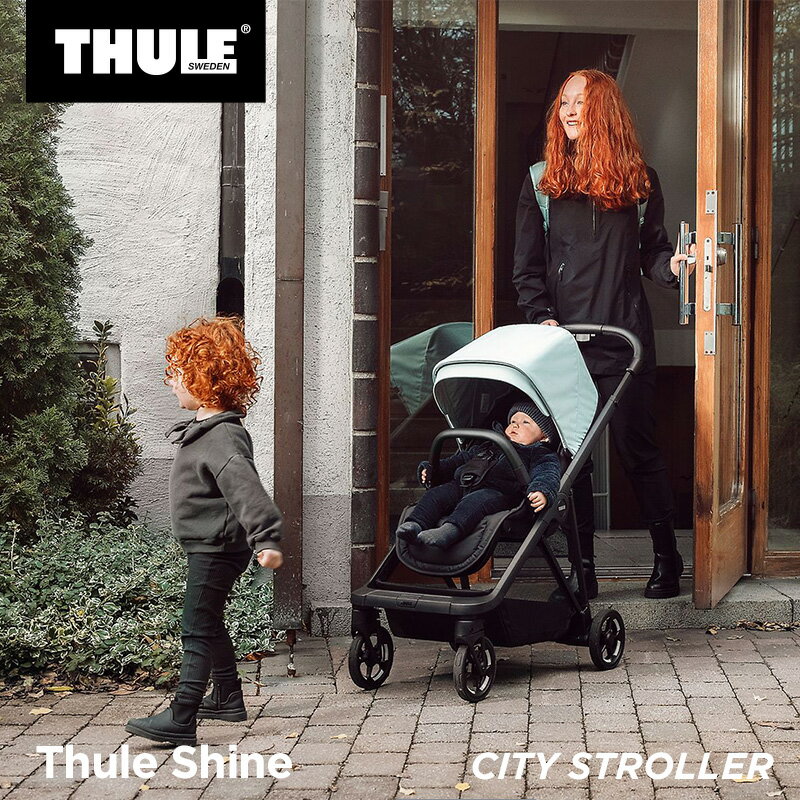 　Thule Shine（スーリー・シャイン）シティベビーカー Thule Shine で都会の生活を楽しみましょう。コンパクトながら広々としたシティストローラーで、赤ちゃんと一緒に1日を過ごすことができます。調節可能なレッグレスト、通気性...