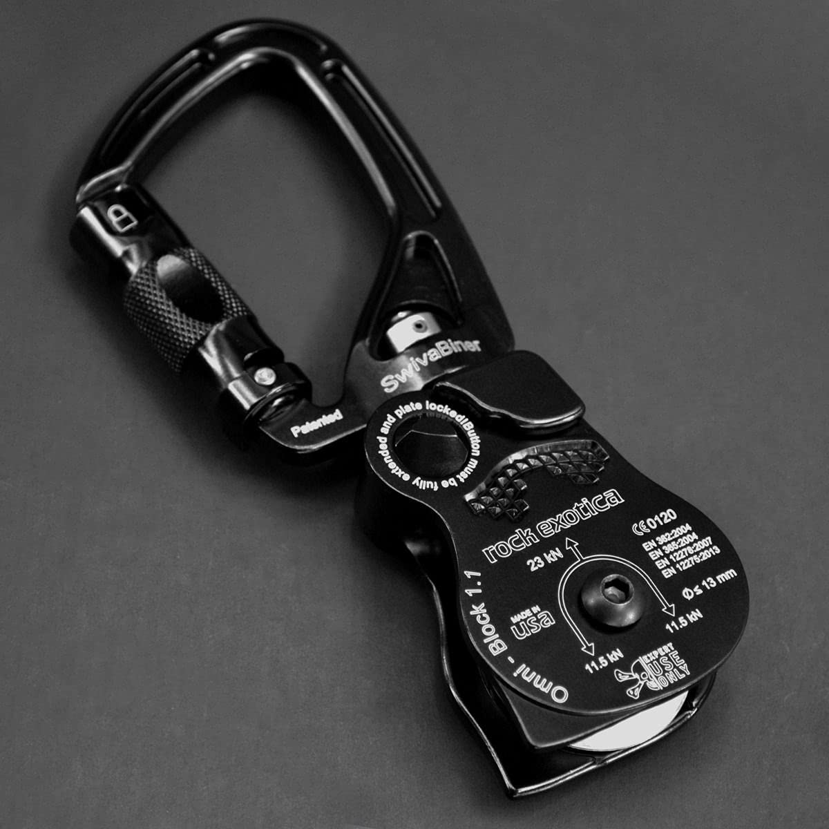 Rock Exotica スイバビナ オムニブロック 1.1 Swivabiner OMNI-BLOCK プーリー リ...
