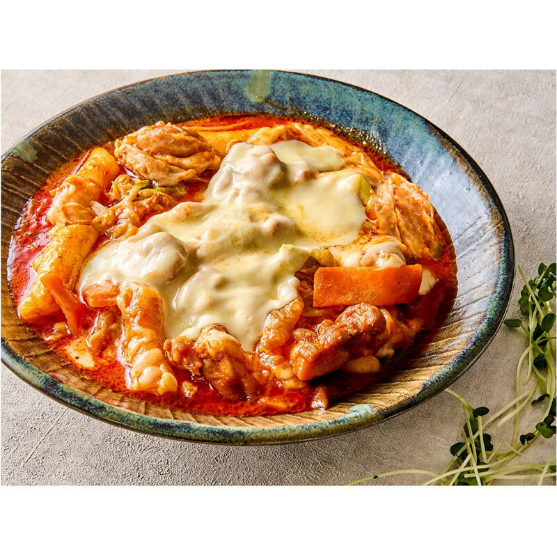 【JNH】チーズタッカルビ2人前 630g ミールキット 韓国料理 簡単調理 時短料理 韓流料理 甘辛 鶏肉 チーズ 冬料理 韓国屋台 韓国食品 ダッカルビ タッカルビ 春川タッカルビのサムネイル