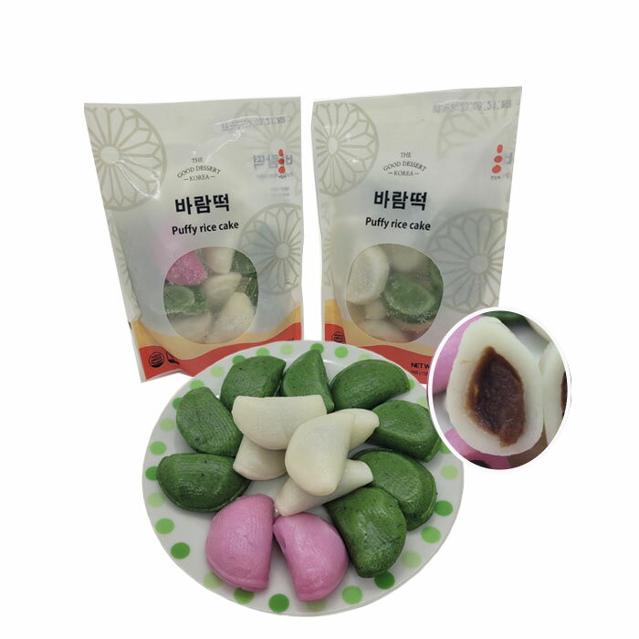 新入荷キャンペーン 350g 約15個入 冷凍便発送 韓国餅 バラム餅韓国お餅 パラムトック バラムトック パラムトック パラム餅 あんこ入り お餅 伝統餅 韓国料理 自然解凍 よもぎ餅 風餅 あん入り餅 お祝い 韓国食品 パーティ 集会 宴会 お誕生日会 韓国料理 冷凍のサムネイル