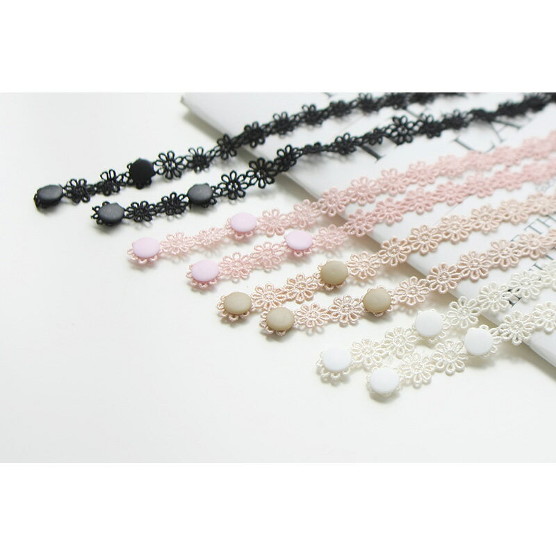 パンチング フラワー レース マスク紛失防止 花柄 パンチングストラップ マスク ストラップ マスク 花柄 マスクバンド お洒落 ファッションストラップ マスクチェーン マスク飾り マスクネックレス アクセサリー 毛糸 マスク紐 マスクケース対替品 レース紐