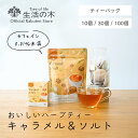 【 生活の木 公式 】おいしいハーブティー キャラメル&ソルト ティーバッグ 10ヶ入 / 30ヶ入 / 100ヶ入 | ハーブ ハーブティー ティーバッグ 女...