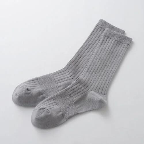 竹布・ソックス・ライトグレー・22〜24cm